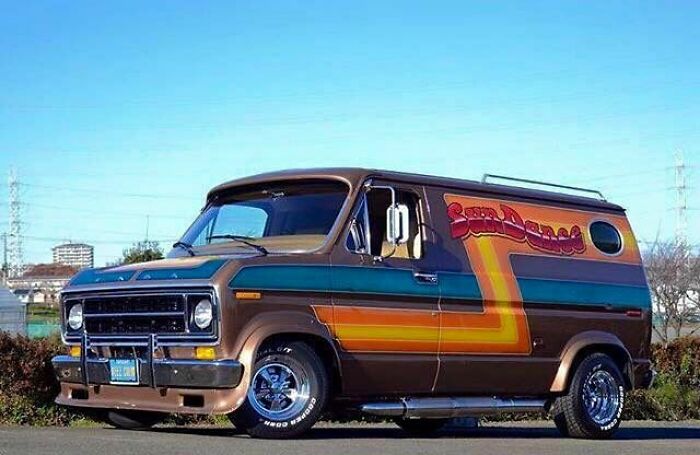 Shaggin' Wagon, Luv Machine, Brown... Whatever The Name, Custom Vans From This Era Are So Striking!