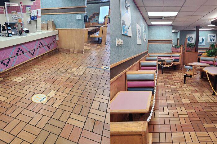 This Mcdonalds Hasn't Been Renovated Since The 80's/90's