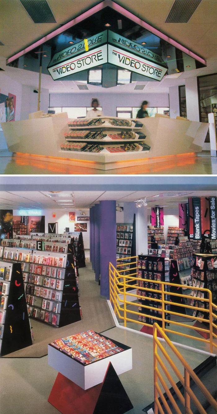 The Video Store. Cincinnati, 1988