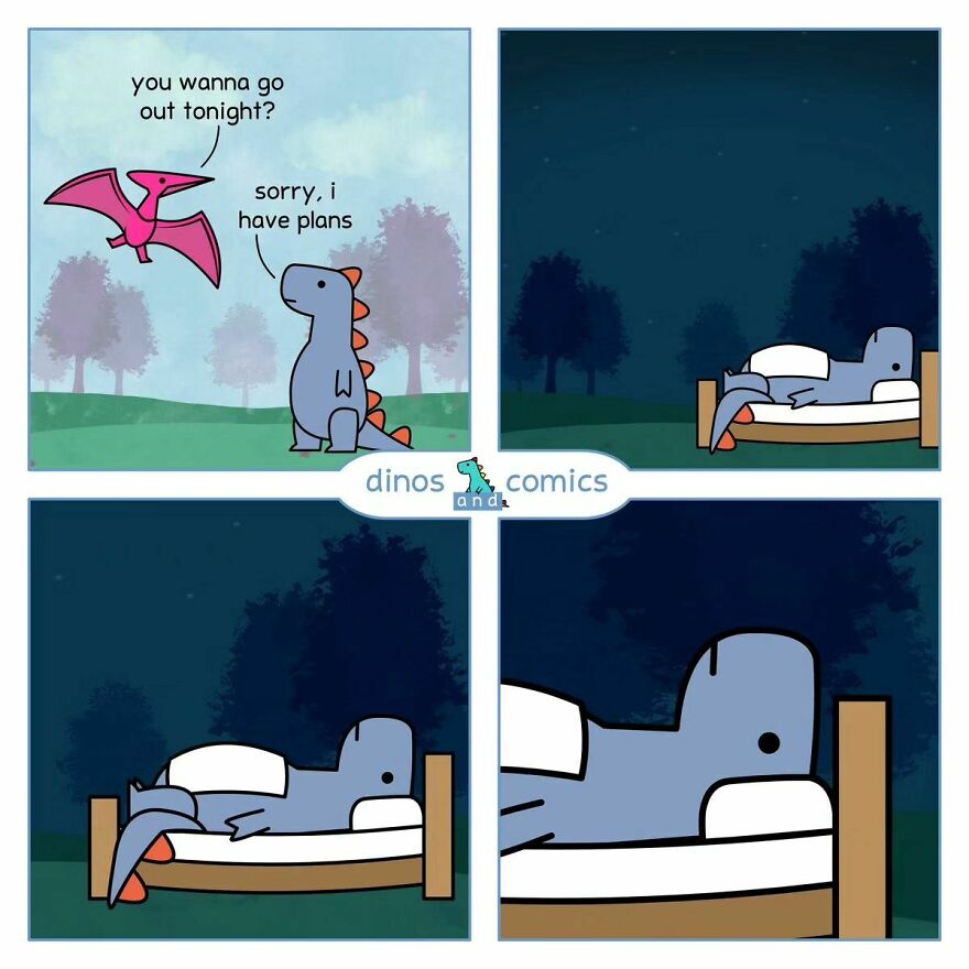 Witty And Heartfelt Comics By “Dinosaur Couch” (New Pics)