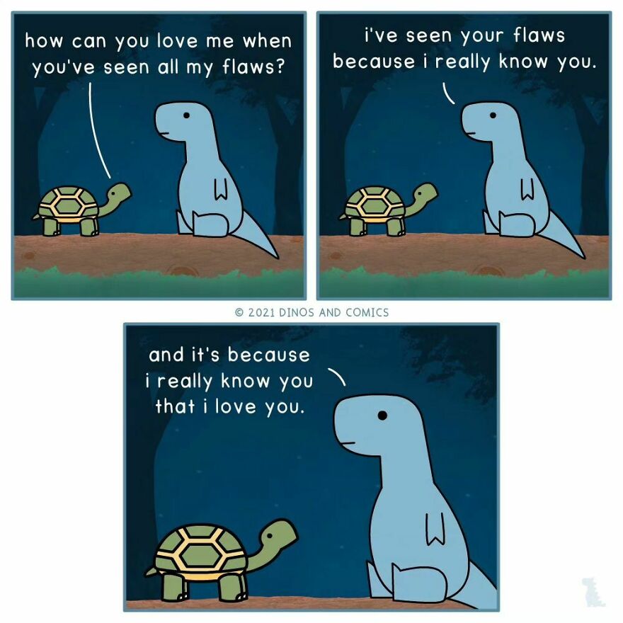 Witty And Heartfelt Comics By “Dinosaur Couch” (New Pics)