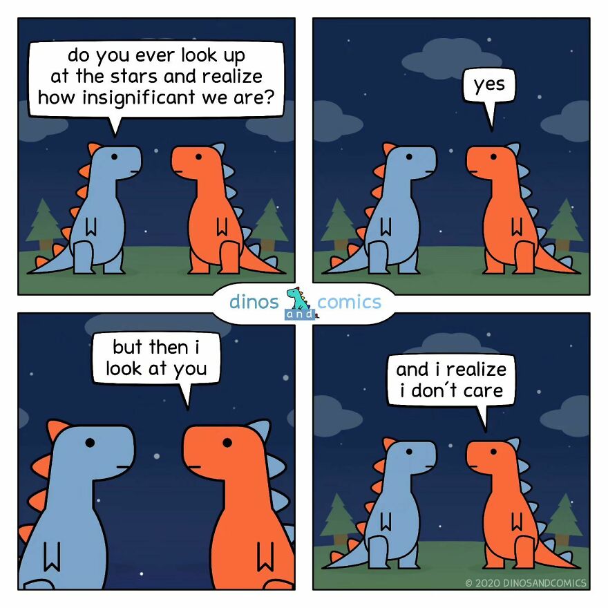 Witty And Heartfelt Comics By “Dinosaur Couch” (New Pics)
