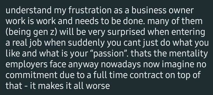 Boss' Opinion On Why He's Having Trouble Hiring Gen Zs