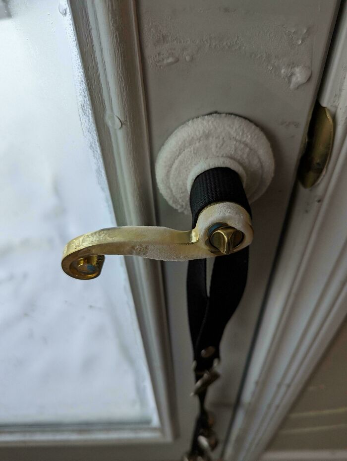 My Door Handle Froze