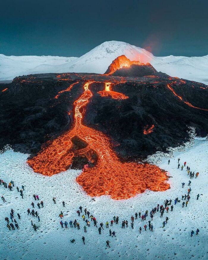 The Eruption Of The Fagradalsfjall Volcano, Iceland
