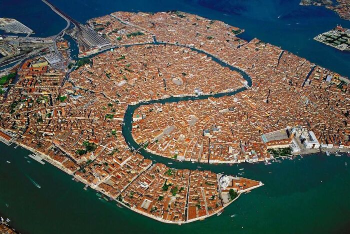 Bird's Eye View Of Venice