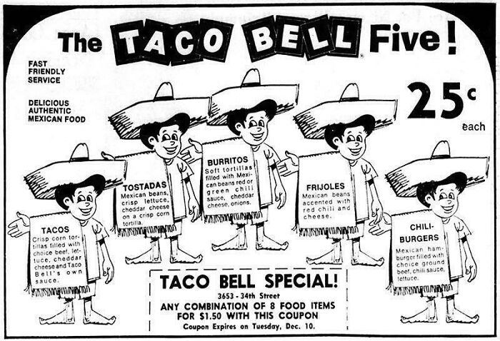The Taco Bell Five! (1968)