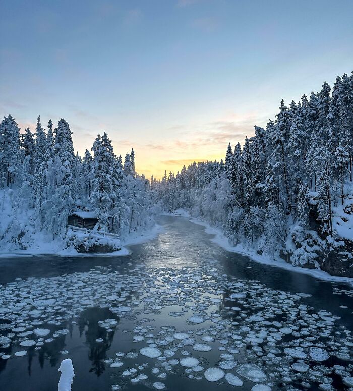Oulanka National Park, Finland (-23°C/-9°F)