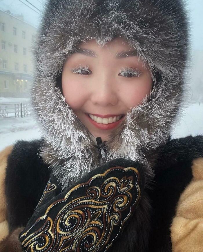 -50 Degrees In Yakutsk, Russia