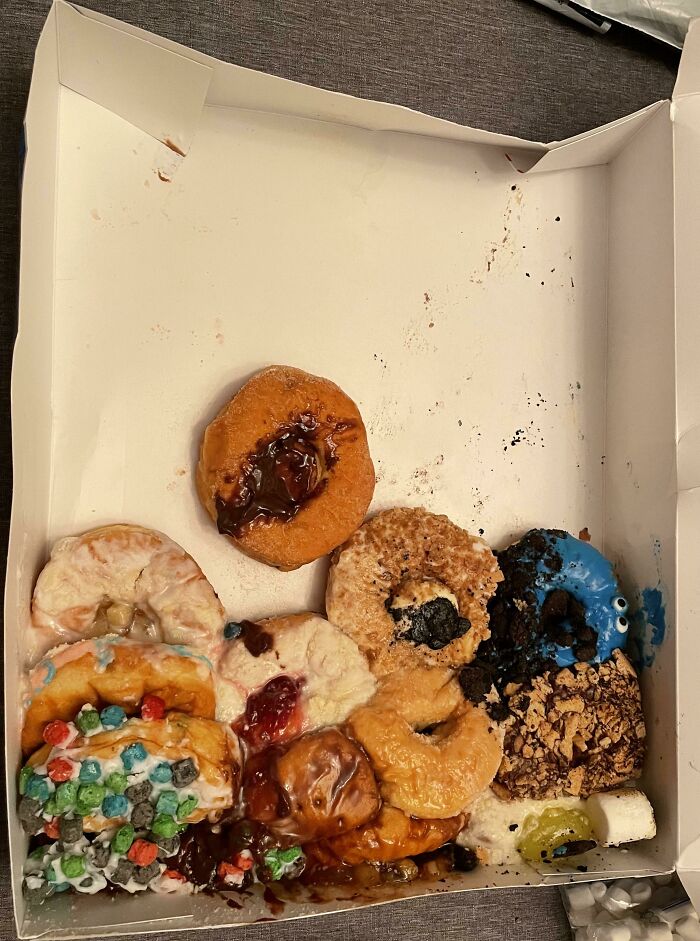 My Husband Carries Doughnuts Vertically
