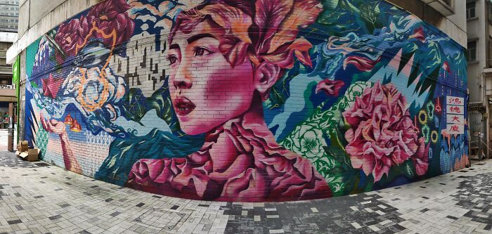Impressive Graffiti In Hong Kong