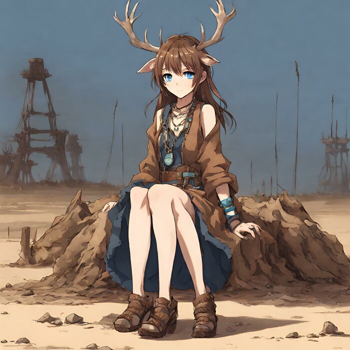 I Asked For A Girl In A Deer Hide Dress, Surviving In A Wasteland, Not A Deer Girl With Three Legs And Crabby Fingers