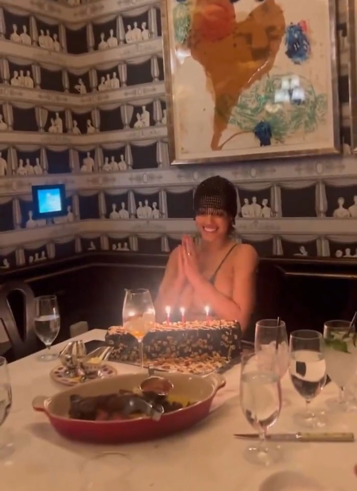 Bianca Censori Wears Tiny Bikini Top To Celebrate Her Birthday After Kanye Posts Bizarre Message Bianca Censori Wears Tiny Bikini Top To Celebrate Her Birthday After Kanye Posts Bizarre Message