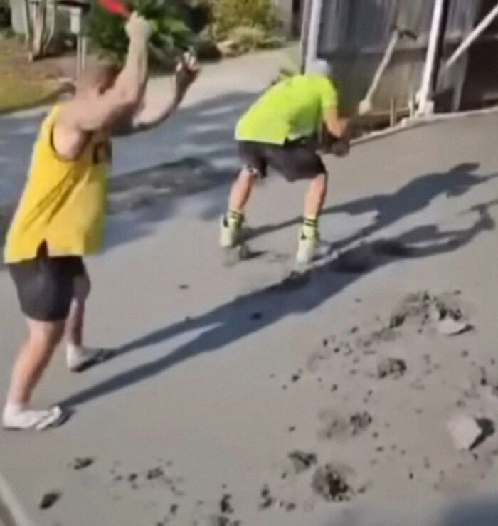 “This Is What Happens When You Don’t Pay”: Builders Film Themselves Destroying Woman’s Driveway