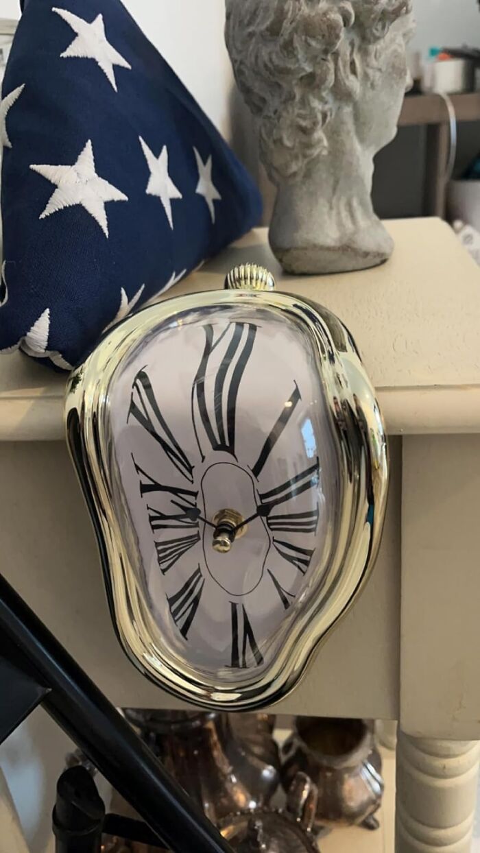Merge Masterpiece And Timekeeper For Your Most Artistic Amigo This Galentine's Day. Salvador Dali Melted Clock Is Not Just Telling Time, It's Telling A Story!