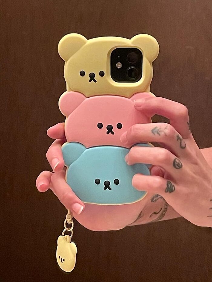 Forget The Bear Necessities; This Case Is About Bear Accessories. The Bear Case Offers A Squishy, Squeeze-Worthy Protective Shell For Your Phone That's More Than Just Bearable—it's Downright Delightful!