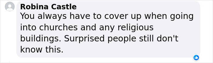 Woman Gets “Dress-Coded” While Visiting Famous Church In Milan, Sparking Outrage Online Woman Gets “Dress-Coded” While Visiting Famous Church In Milan, Sparking Outrage Online