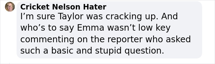 “What Kind Of Question Is That?”: Emma Stone Fans Defend Her After Sarcastic Taylor Swift Comment “What Kind Of Question Is That?”: Emma Stone Fans Defend Her After Sarcastic Taylor Swift Comment