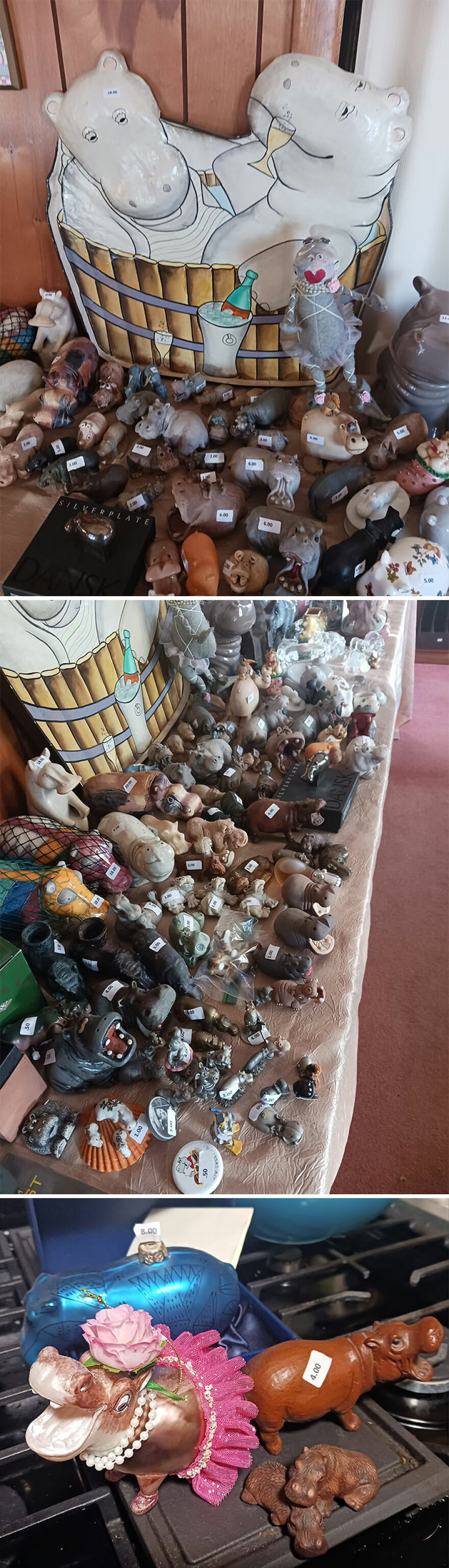 Holy House Hippos! Went To Estate Sale And What A Collection!