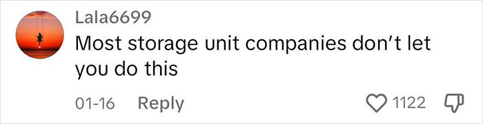 Guy Shares That He Lives In A Storage Unit, Because It's Much Cheaper Than An Apartment Guy Shares That He Lives In A Storage Unit, Because It's Much Cheaper Than An Apartment