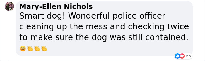 Police Makes “The Cutest Arrest Ever” After Dog Escapes Shelter And Tries To Free His Friends Police Makes “The Cutest Arrest Ever” After Dog Escapes Shelter And Tries To Free His Friends