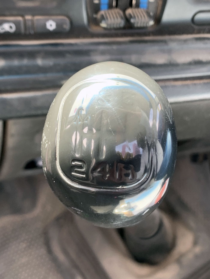This Shift Knob Is From A Work Truck
