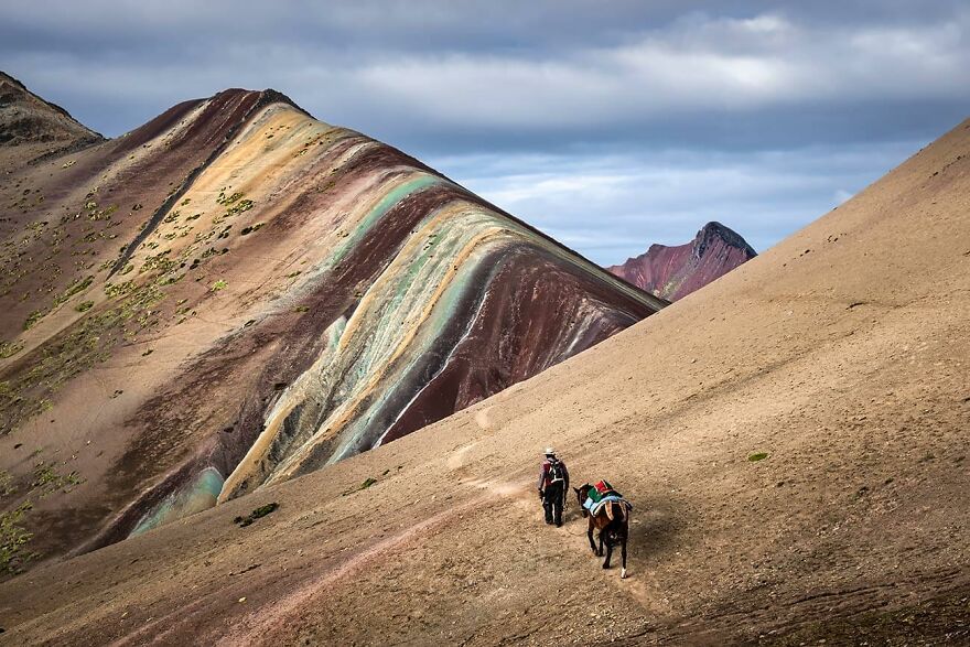 Rainbow Mountain From The Series 'The Face Of The Ausangate'
