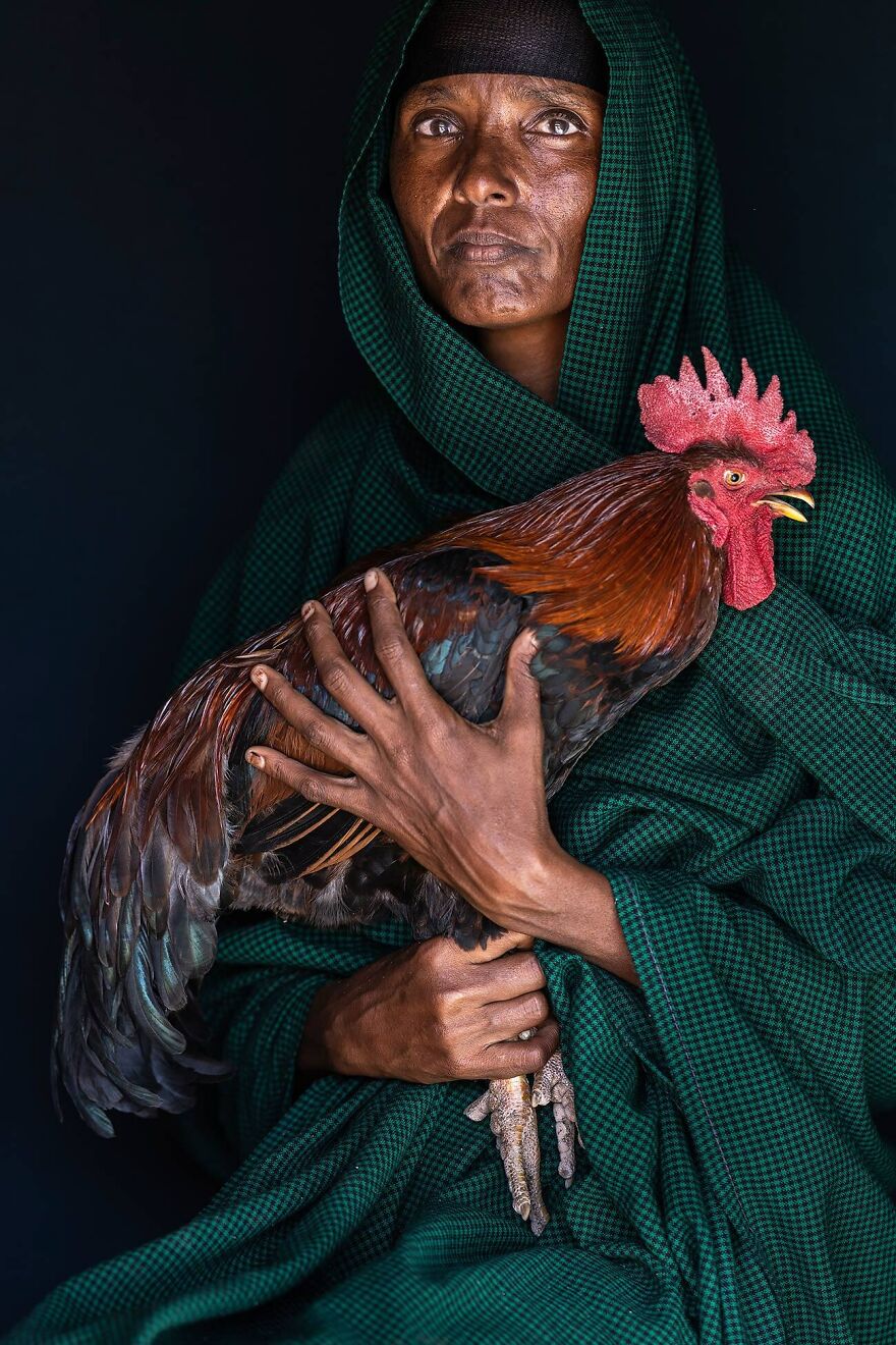 Portrait Of Naripu, Samburu County, North Kenya - July 2023 From The Series Rendille Tribe