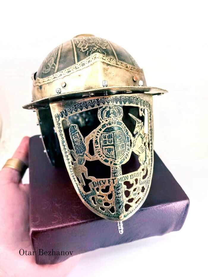 The Helmet Of King James II In Miniature