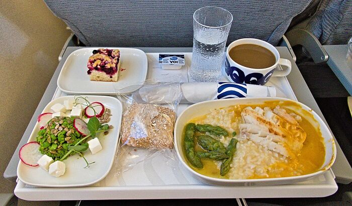 Airplane food plater 