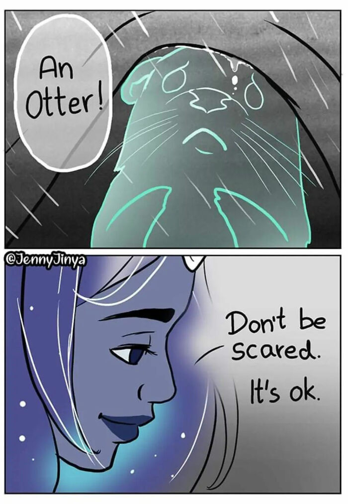 Artist Who Made People Cry With Her Grim Reaper Animal Comics Is Back With New Tearjerkers