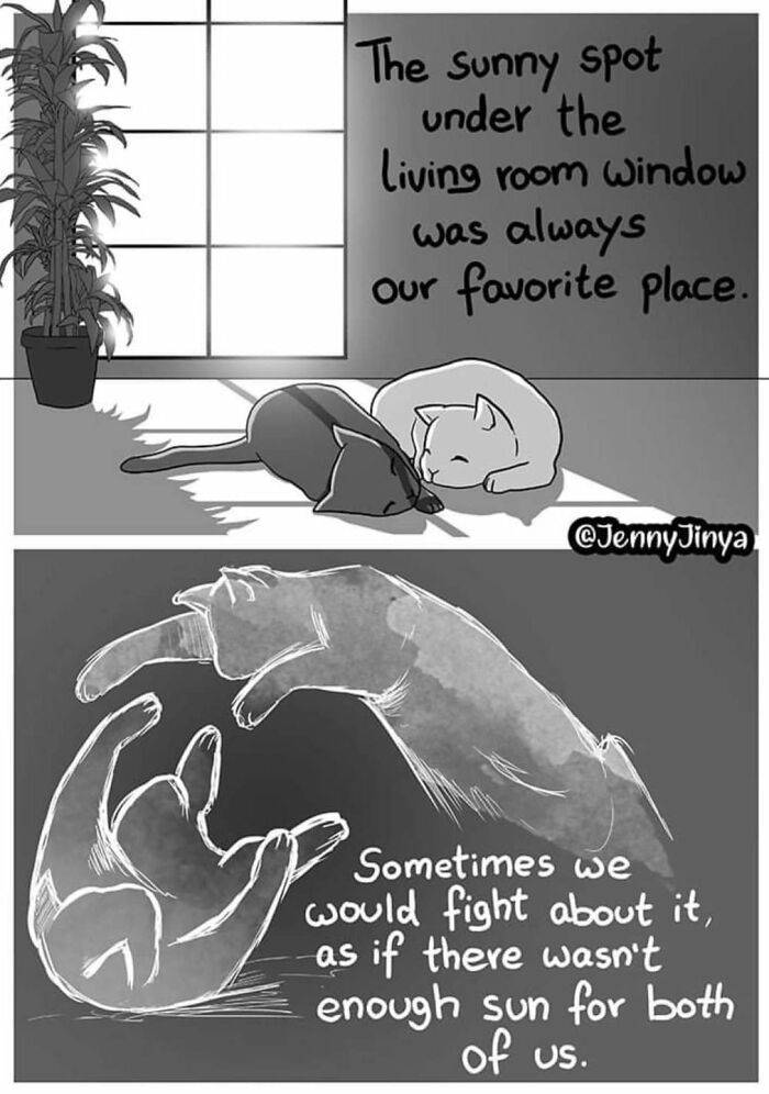 Artist Who Made People Cry With Her Grim Reaper Animal Comics Is Back With New Tearjerkers Artist Who Made People Cry With Her Grim Reaper Animal Comics Is Back With New Tearjerkers