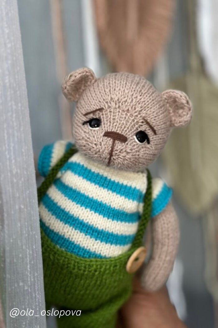 Teddy Bear Knitting Pattern For Your Kids!