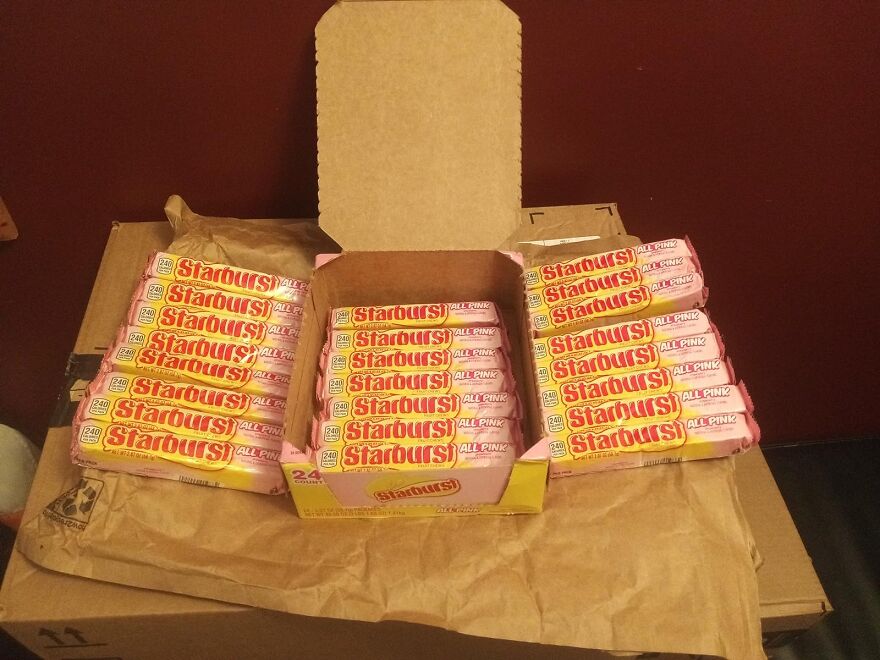 Share A Laugh And A Chew With Your Main Squeezes This Galentine's Day With Starburst All Pink Fruit Chews Candy
