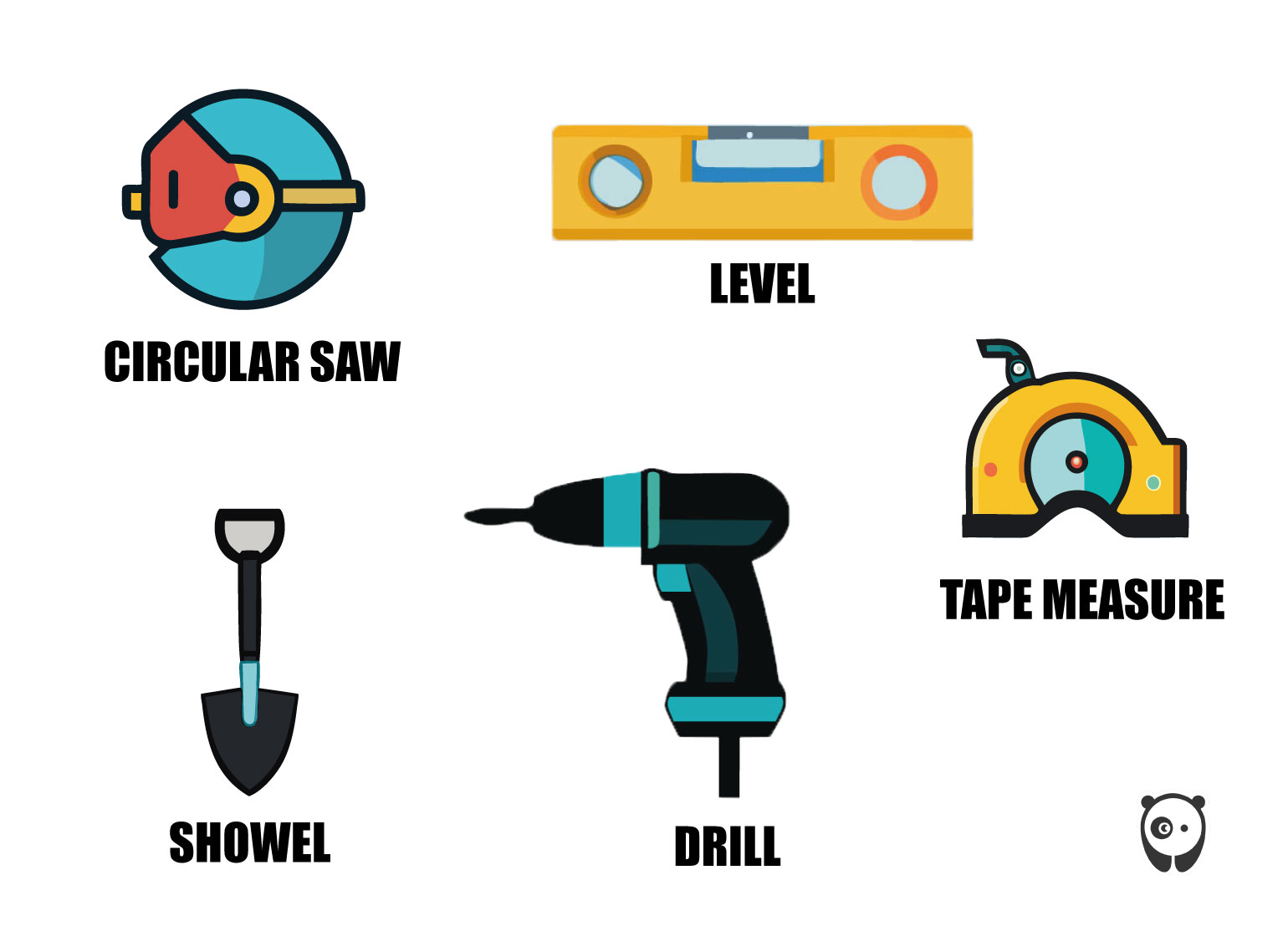 Illustration of equipment for making floating deck.