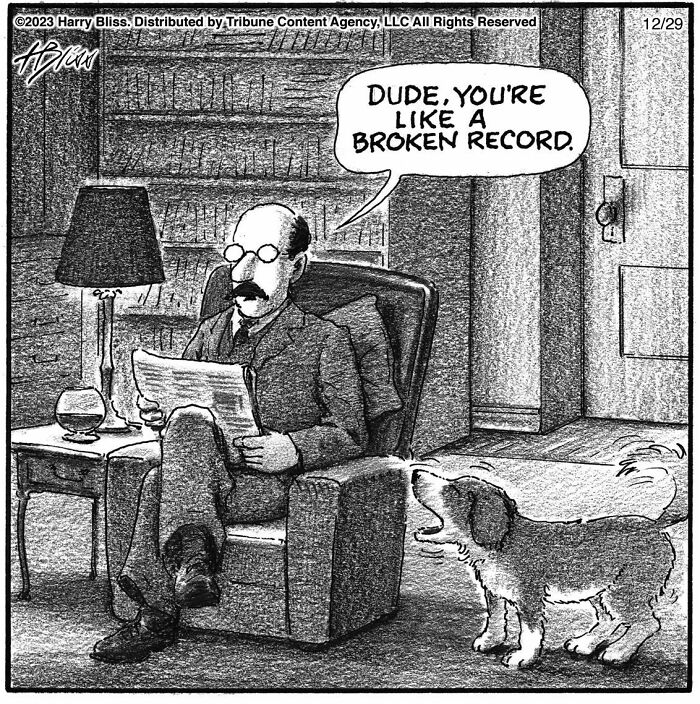 Funny New One-Panel Comics From New York Cartoonist Harry Bliss