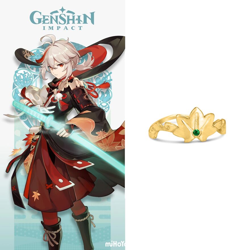 Genshin Impact-Inspired Designer Jewelry Pieces Part 1 Genshin Impact-Inspired Designer Jewelry Pieces Part 1