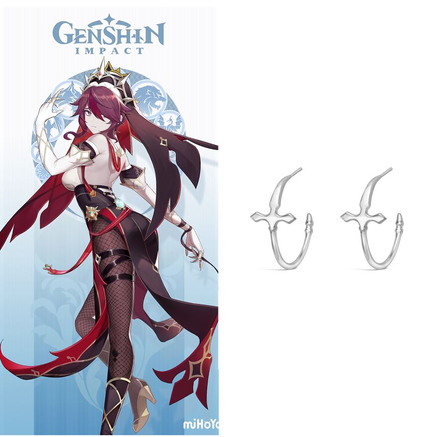 Genshin Impact-Inspired Designer Jewelry Pieces Part 1