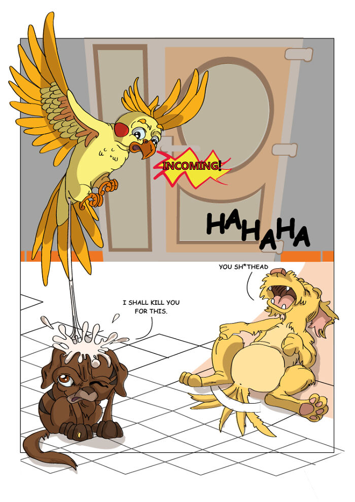 I Create Short Comics Based On My Life With My Pets (14 Pics) I Create Short Comics Based On My Life With My Pets (14 Pics)