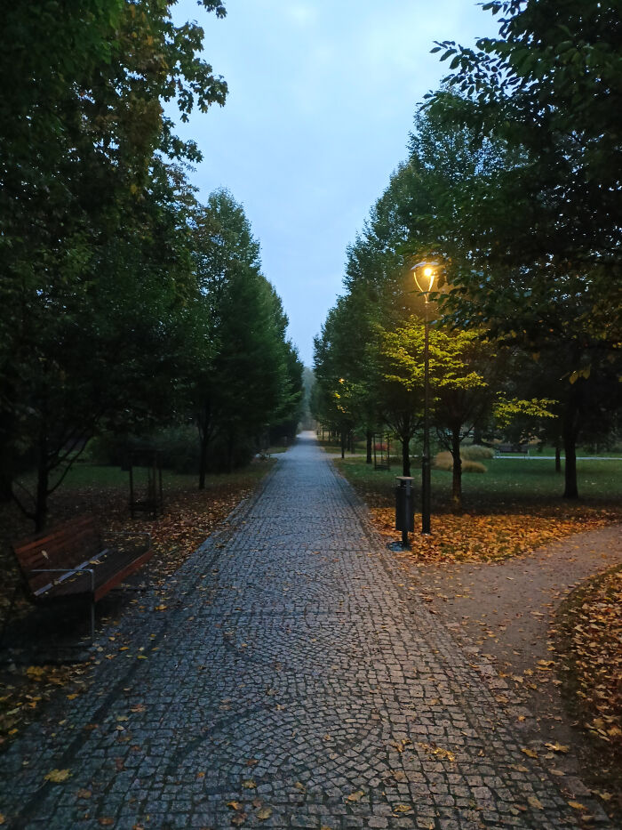 October, Sunday, 7:20 A.m. Bydgoszcz, Poland