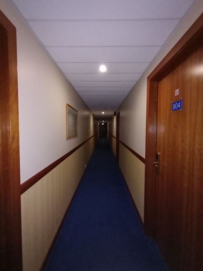 This Hallway By The Stairs In London Hotel