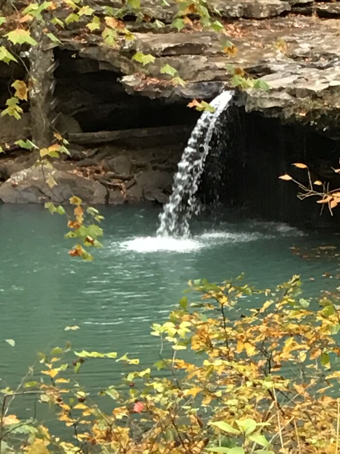 Little Waterfall Somewhere In Arkansas