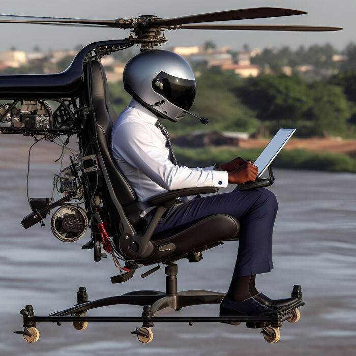 With The Help Of AI, I Made Nigerian Office Chairs Take To The Skies With The Help Of AI, I Made Nigerian Office Chairs Take To The Skies