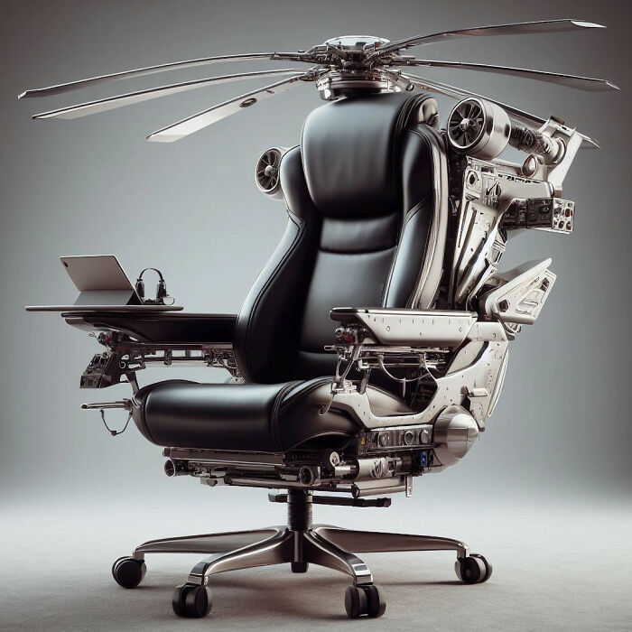 With The Help Of AI, I Made Nigerian Office Chairs Take To The Skies With The Help Of AI, I Made Nigerian Office Chairs Take To The Skies