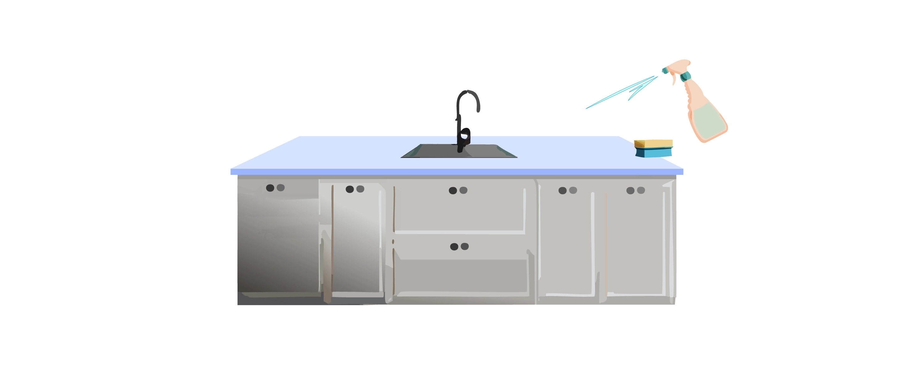 Resurface laminate countertop Step 8. Add Final Touches Resurface laminate countertop Step 8. Add Final Touches