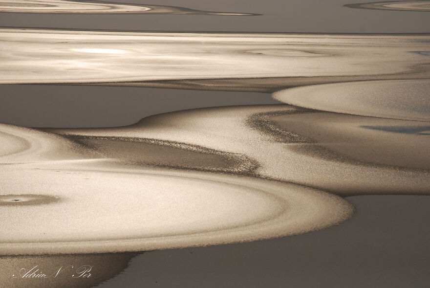 Floating Ices On Danube Floating Ices On Danube