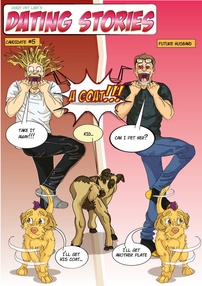 Sarcastic -But True- Comics About Dating As A Pet Owner, A.k.a A Crazy Pet Lady Part 1