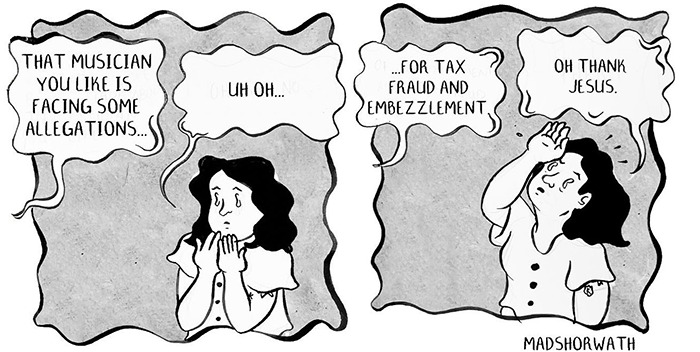 Single-Panel Comics By Madeline Horwath