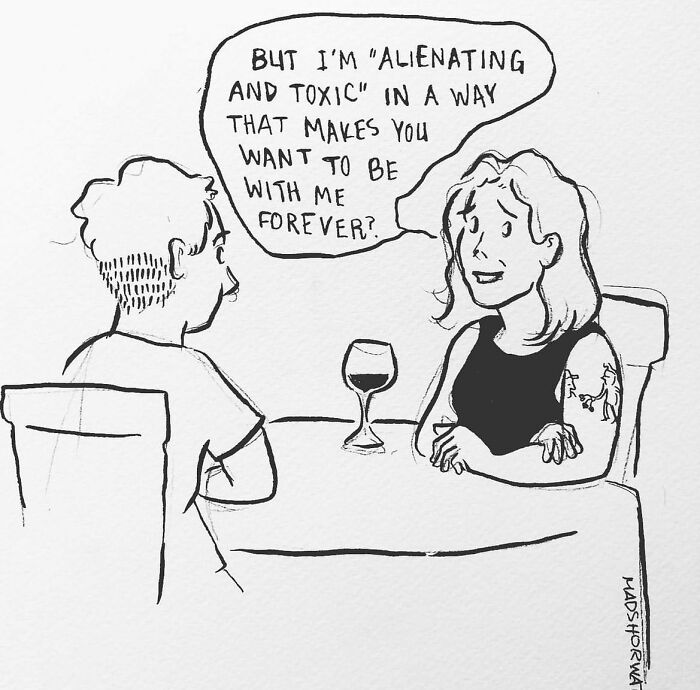 Single-Panel Comics By Madeline Horwath