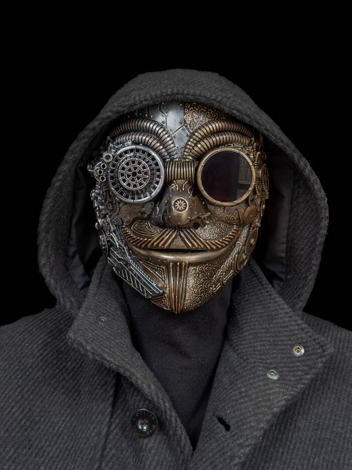 10 Steampunk-Style Masks That I Made
